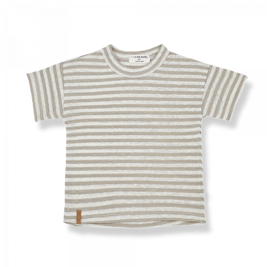 Streifen Shirt - Beige/Ivory
