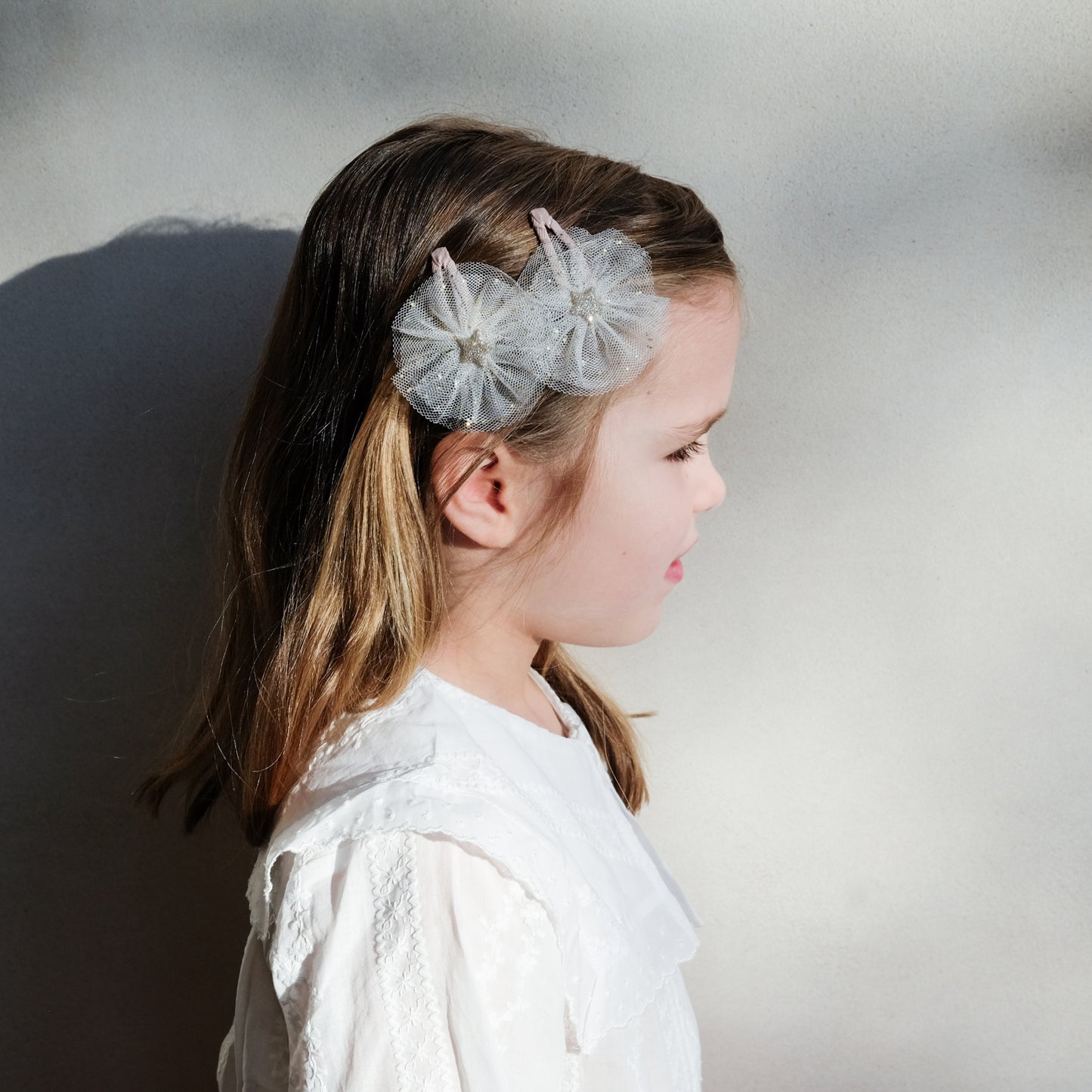 BALLERINA STAR CLIPS - IVORY