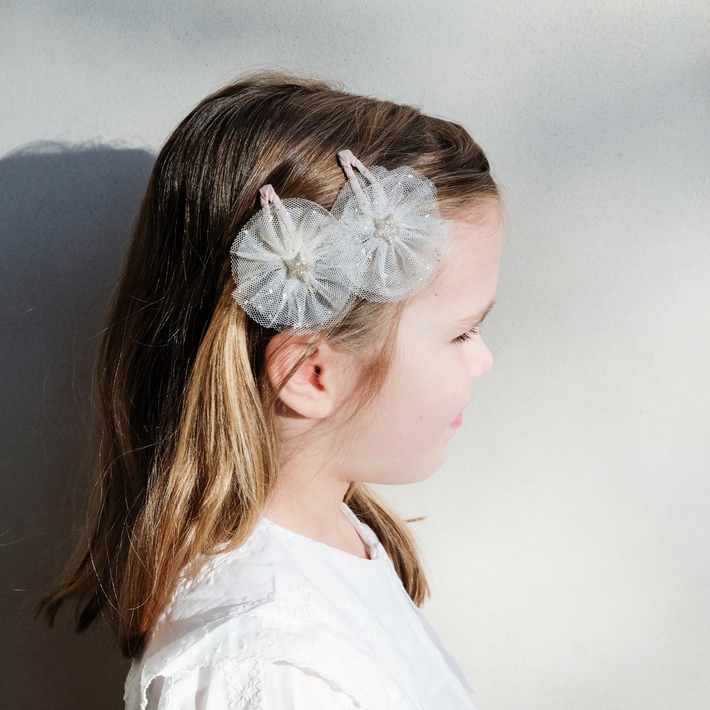 BALLERINA STAR CLIPS - IVORY