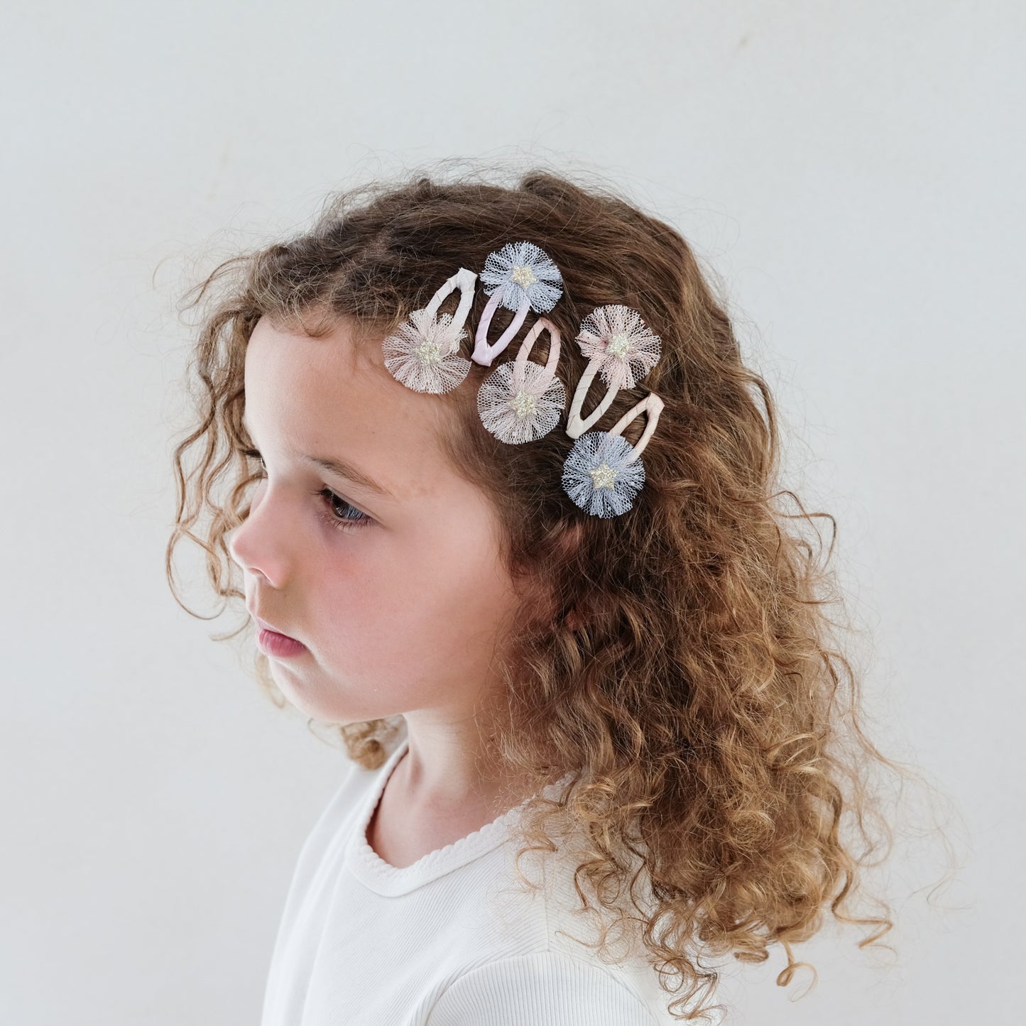 MINI TULLE ROSETTE CLIC CLACS