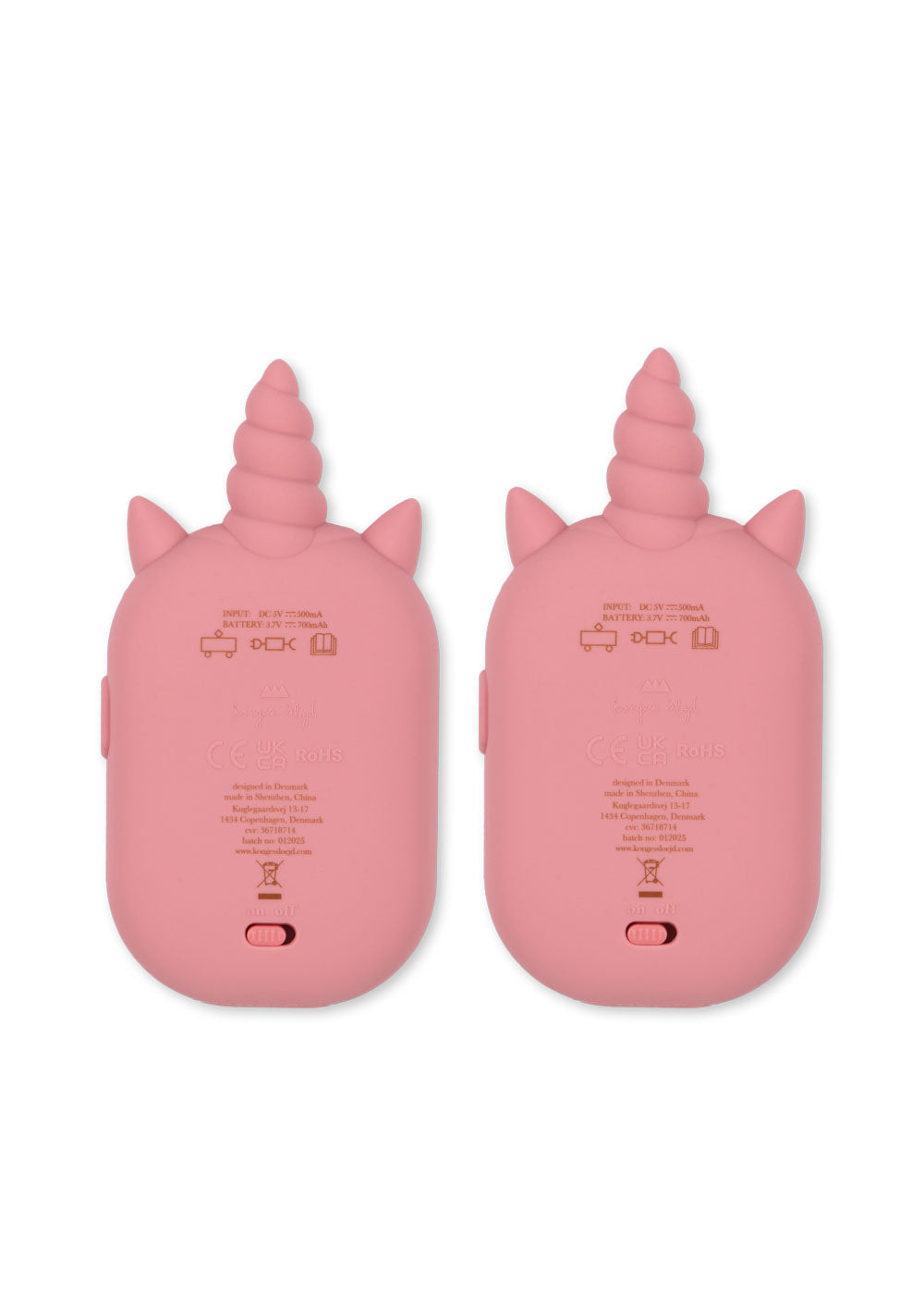 Konges Sløjd - Glitter Unicorn Walkie Talkie