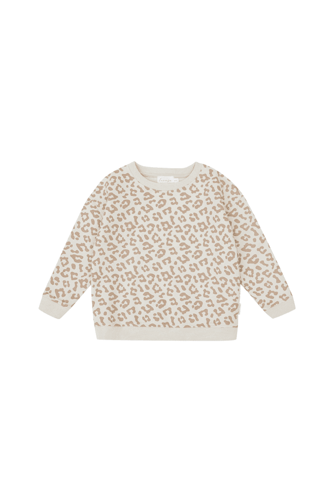 OVERSIZED SWEATER IM LEOPRINT