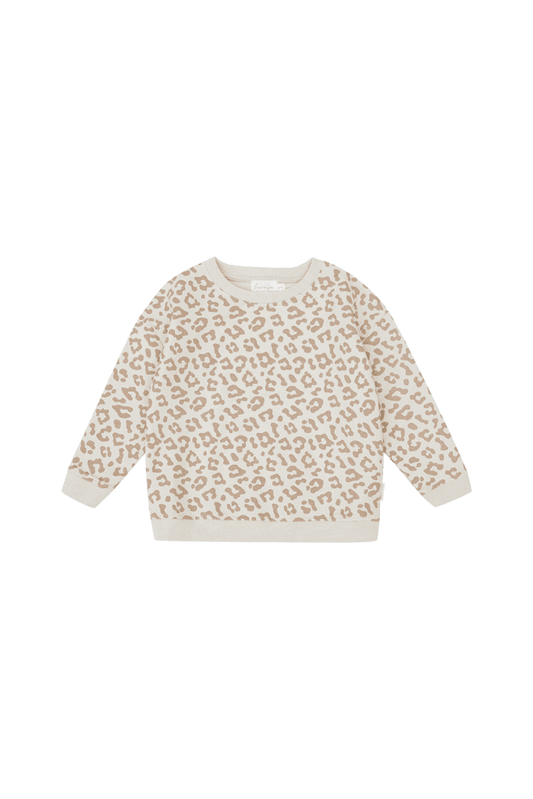 OVERSIZED SWEATER IM LEOPRINT