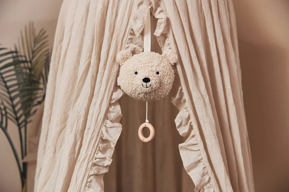 SPIELUHR TEDDY - NATUREL