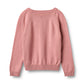 Pullover aus Merinowolle - Rose