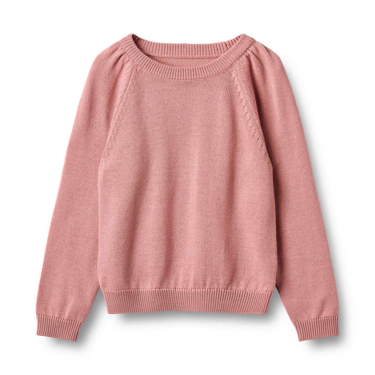 Pullover aus Merinowolle - Rose