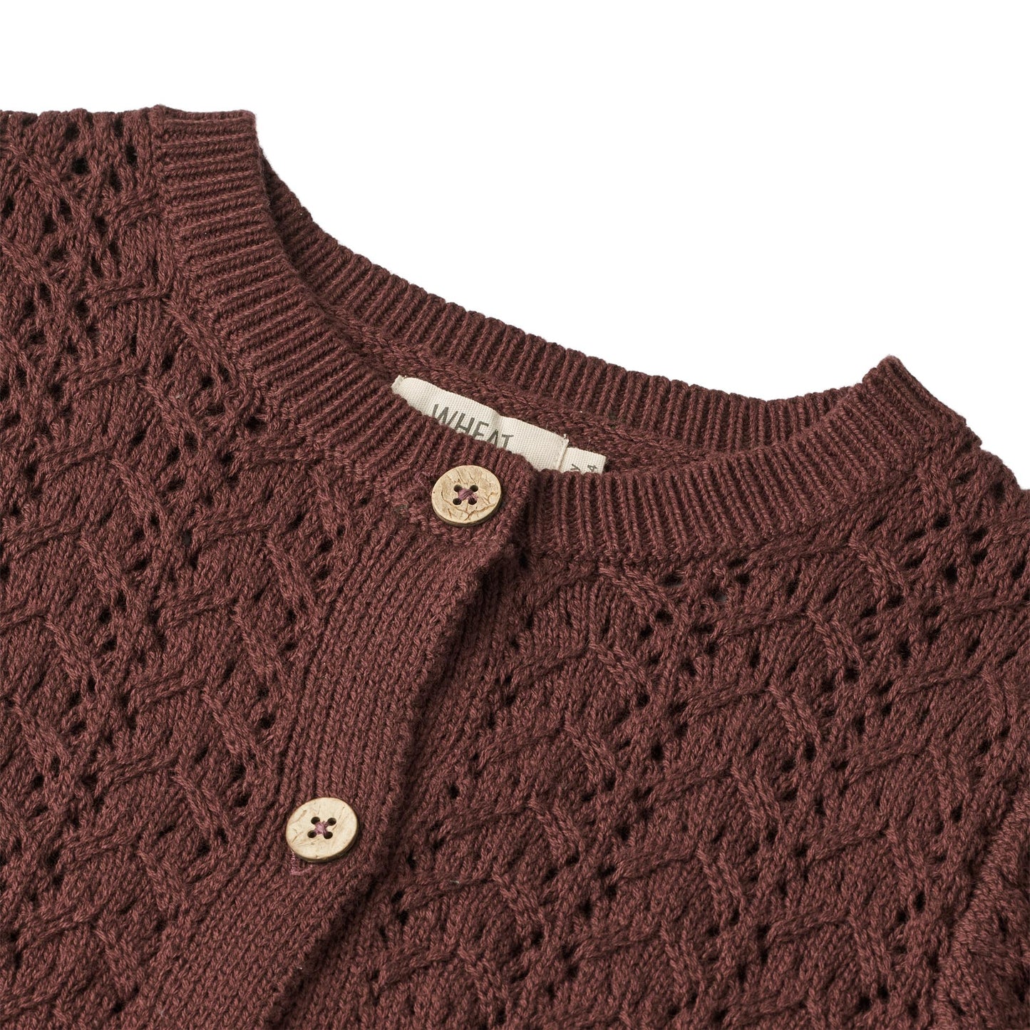 CARDIGAN CELIA - AUBERGINE