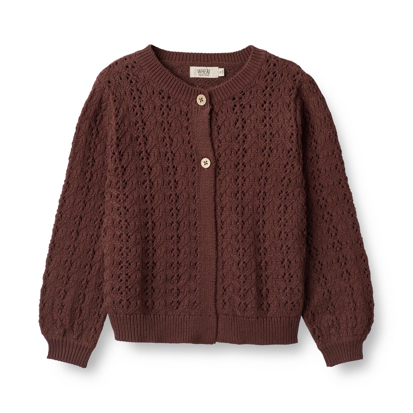 CARDIGAN CELIA - AUBERGINE