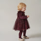 DRESS - Deandra Ballerina - Deep Mulberry