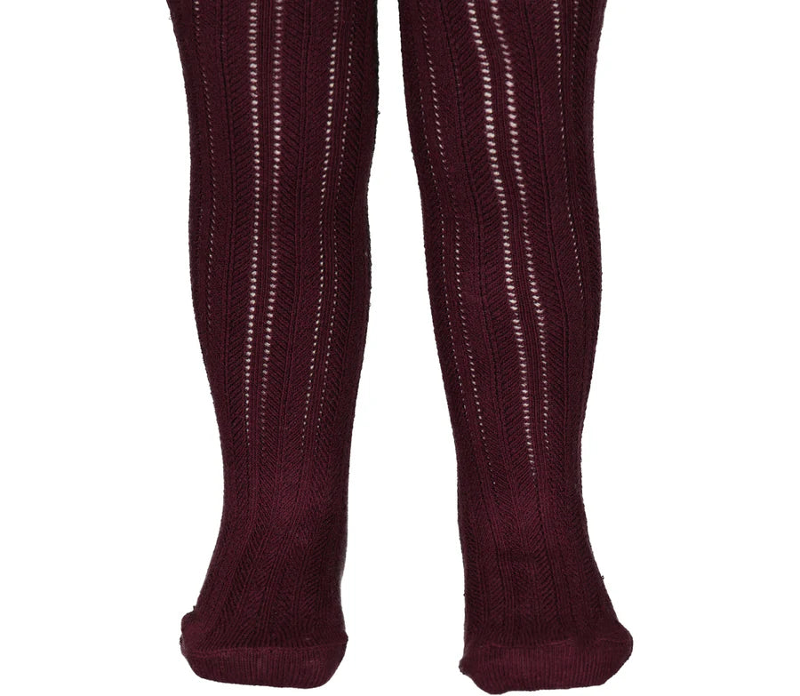 Tights - Deep Mulberry