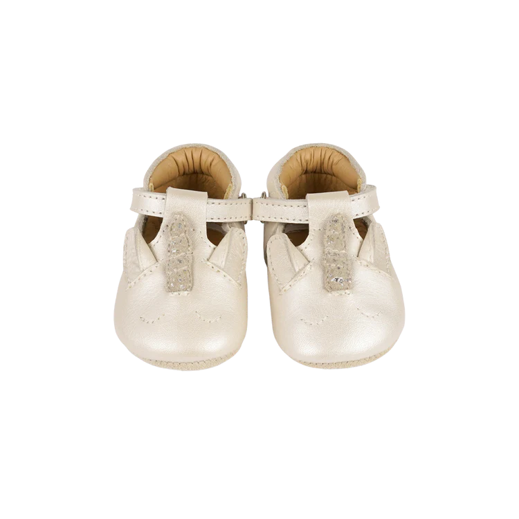 Blinc Shoes | Unicorn | Off White Metallic Leather