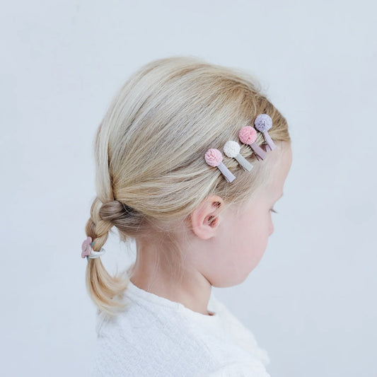 HAARSPANGEN - Pom Pom Clips