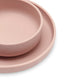 KINDER GESCHIRR SET SILIKON - PALE PINK