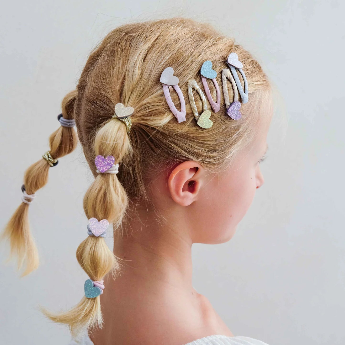 HAIR CLIPS - Hearts