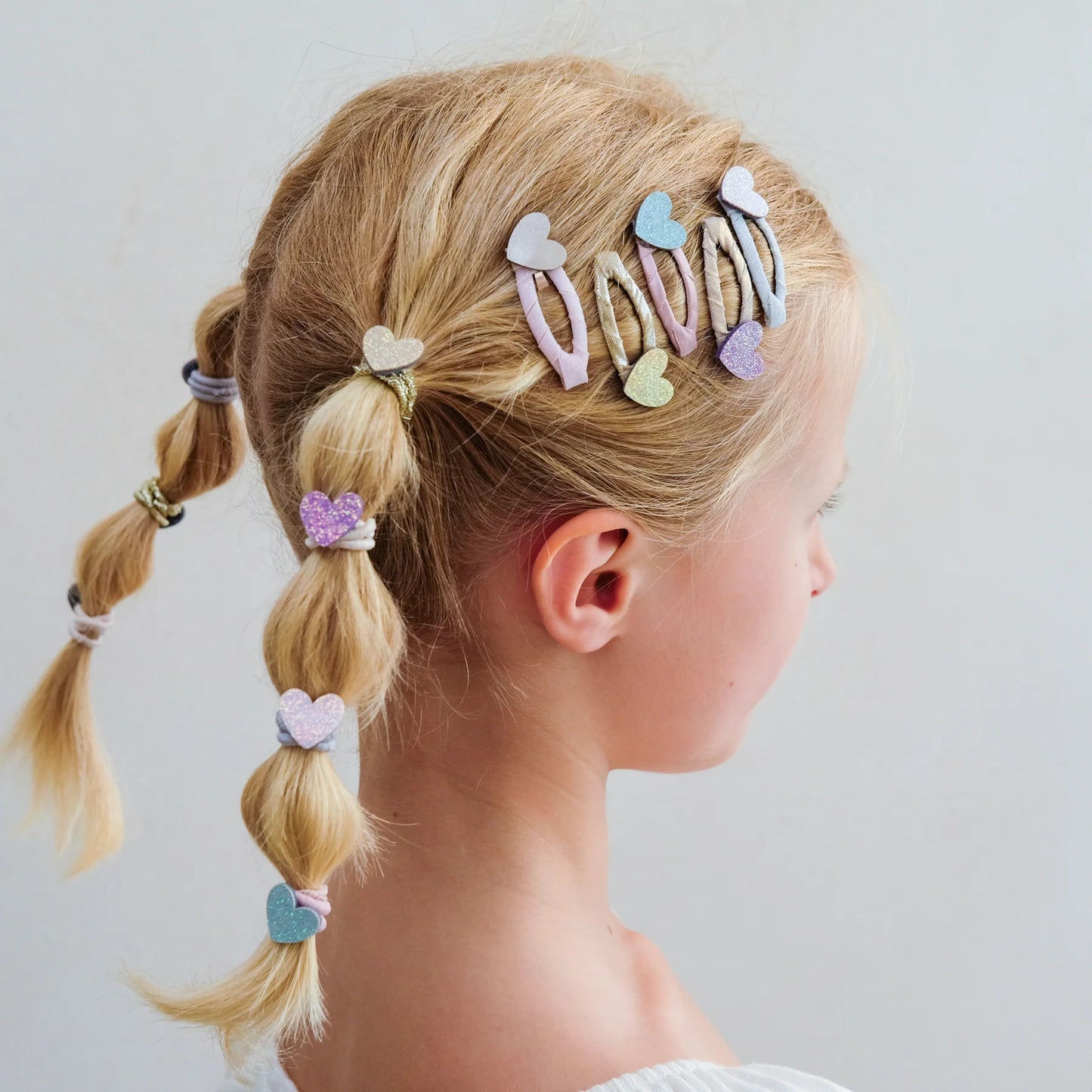 HAIR CLIPS - Hearts