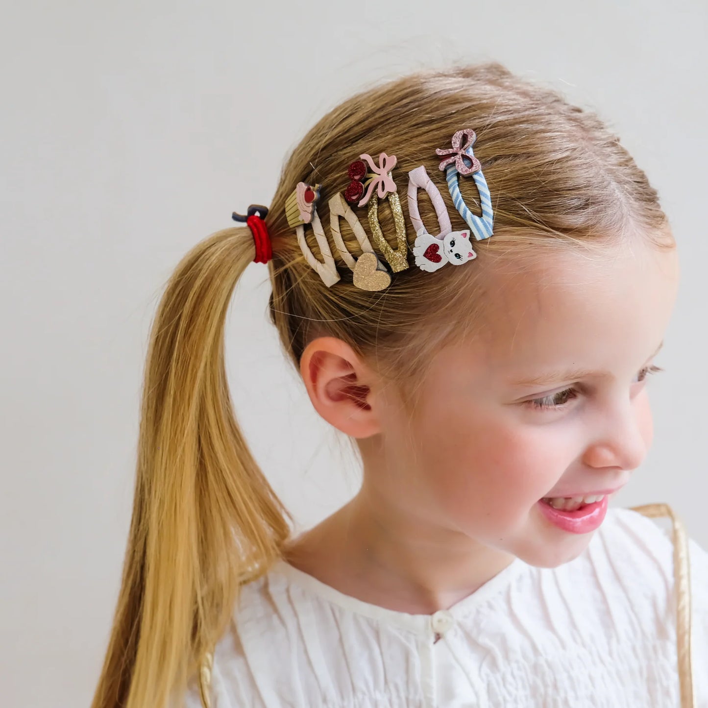 HAIR CLIPS - Hearts