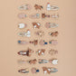 Hair Clips - Horses Mini 