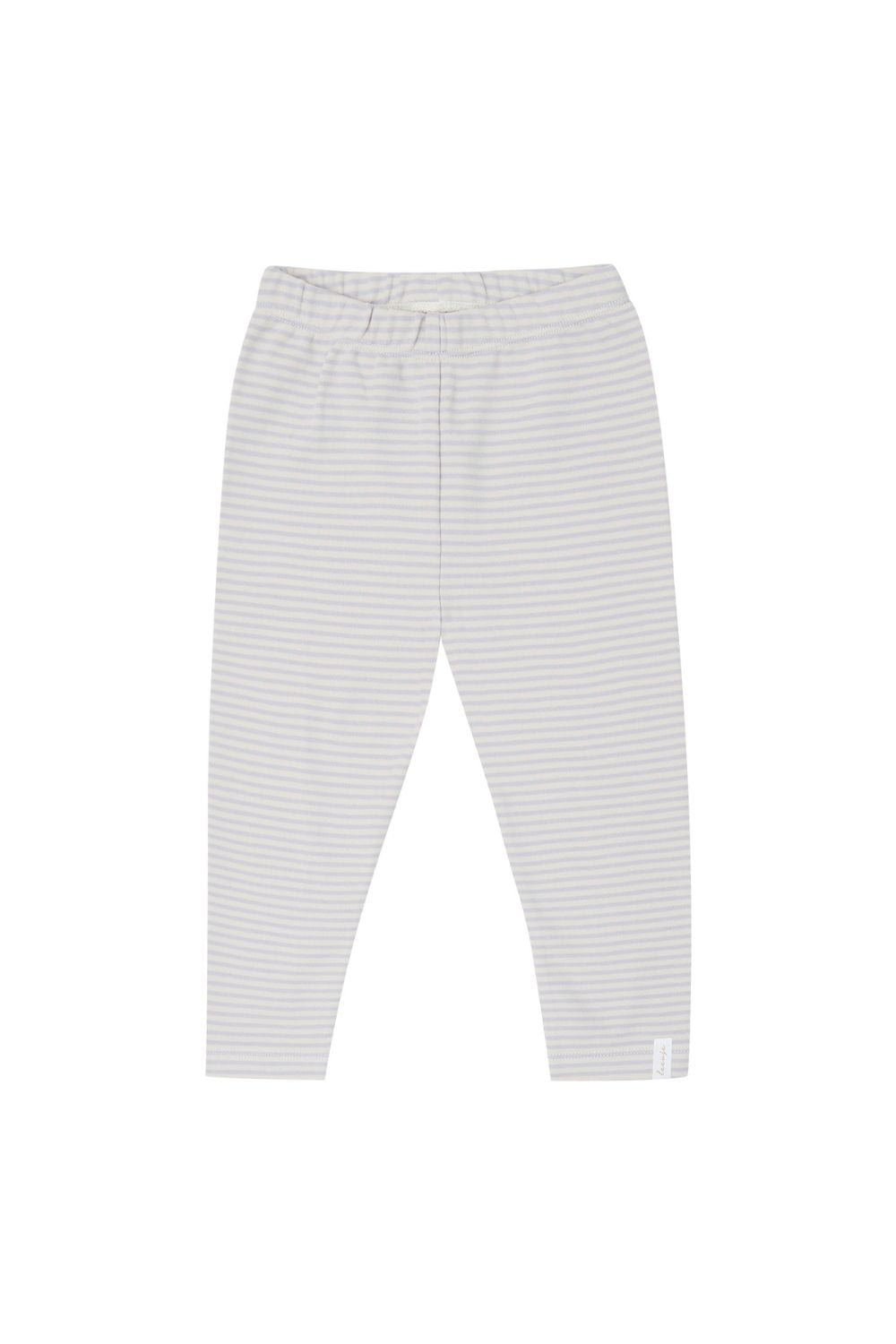 JERSEY LEGGINGS - Lavender Stripes