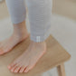 JERSEY LEGGINGS - Lavender Stripes