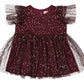 DRESS - Deandra Ballerina - Deep Mulberry