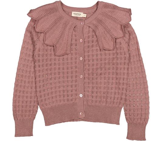 Strickcardigan - Dusty Mauve