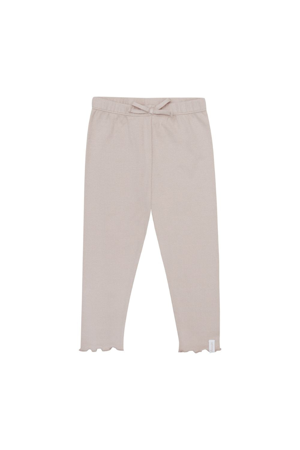 LEGGINGS mit Schleife - dusty rose