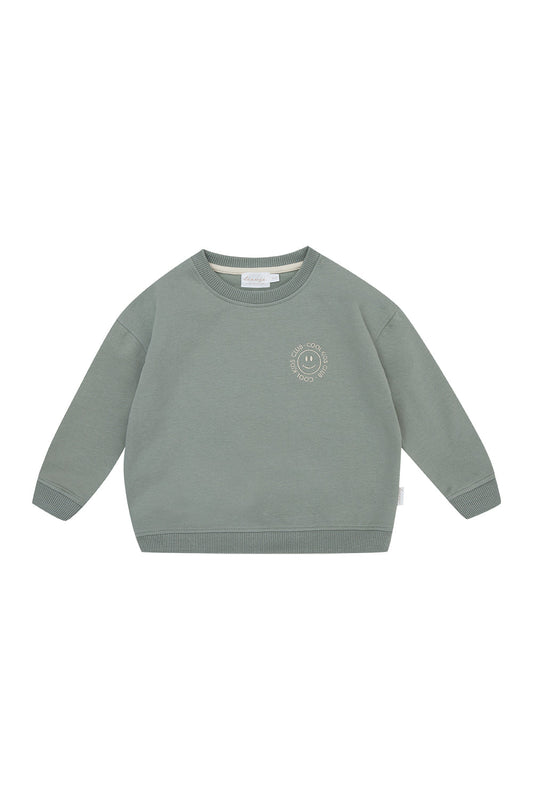 Unisex Oversized Sweatshirt - Cool Kids Club - Green