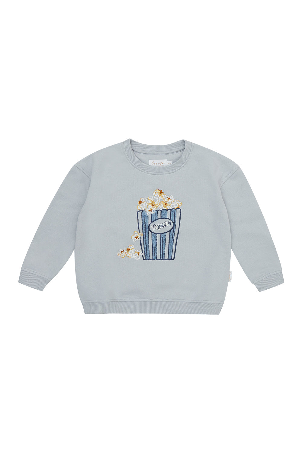Unisex Oversized Sweatshirt - Popcorn light blue
