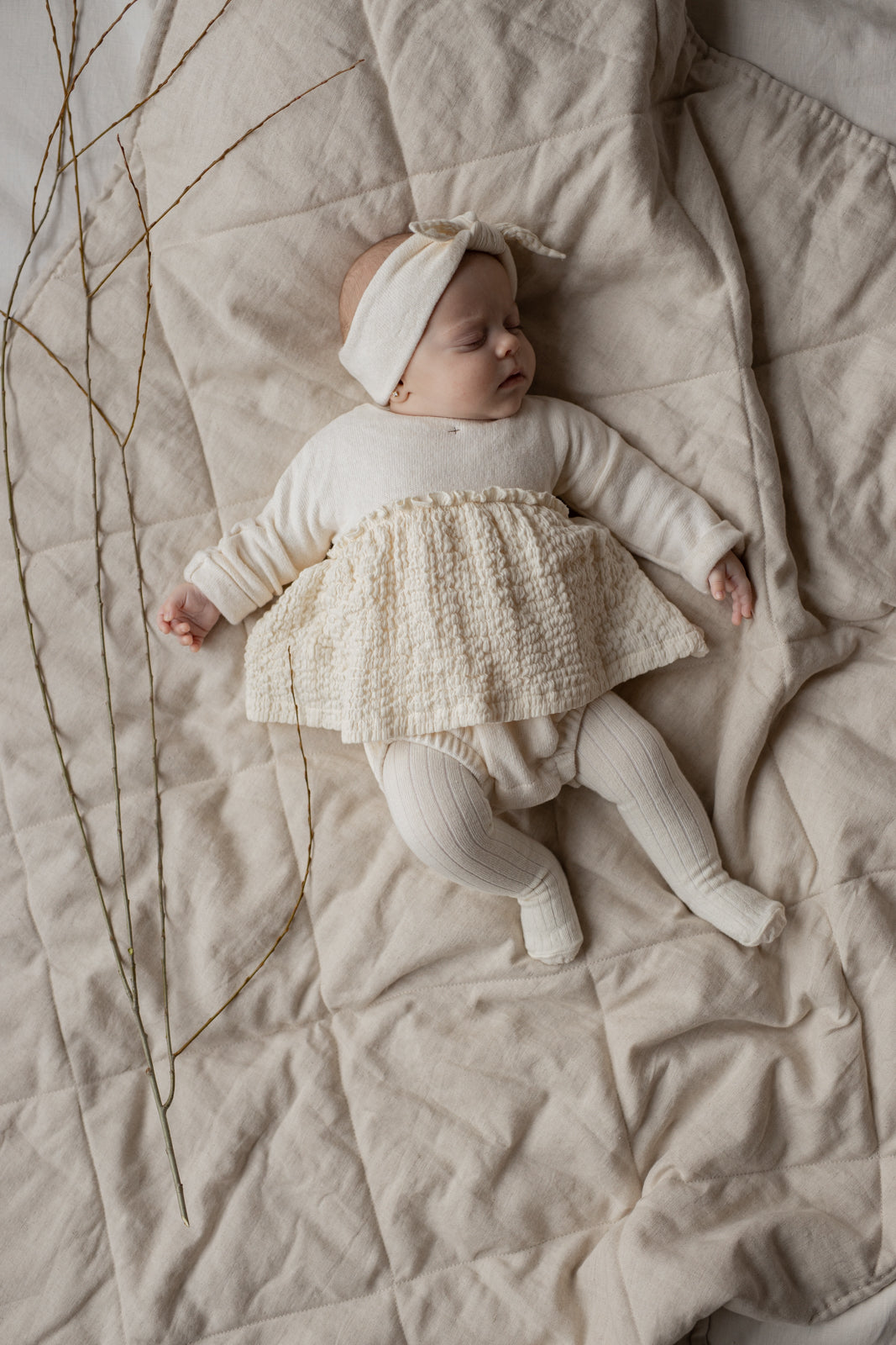 1+ IN THE FAMILY - Strumpfhose - Ayara Ecru
