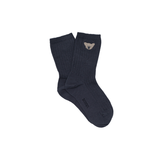 Bell Socks | Koala | Night Blue