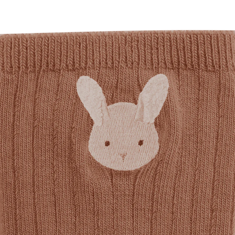 Bell Socks | Fluffy Bunny | Rose Dawn