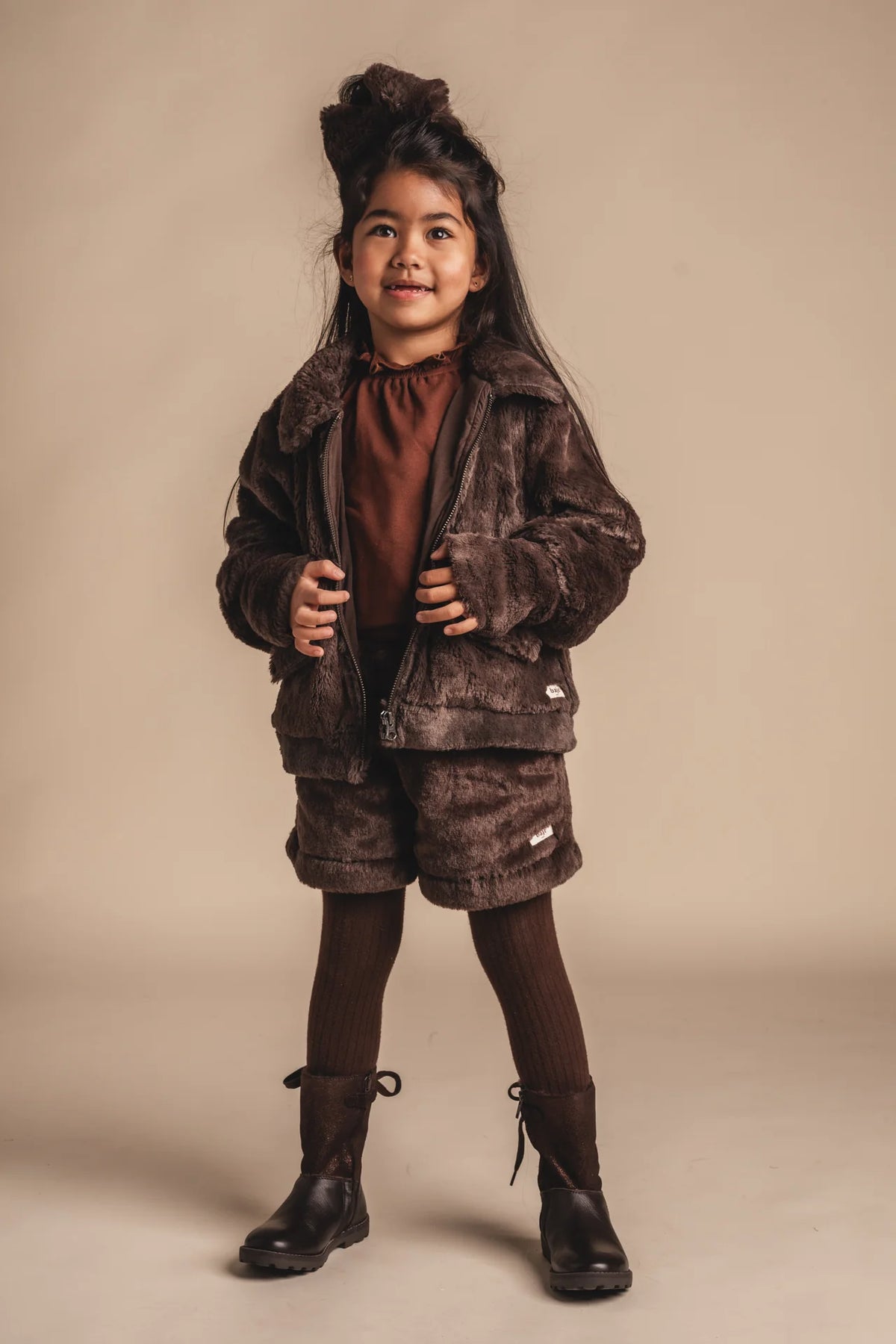 Jacke | Isabeau | Brown choco