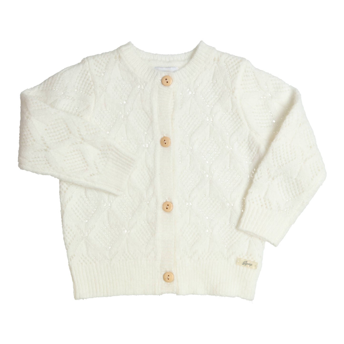 CARDIGAN - LAMA OFF WHITE