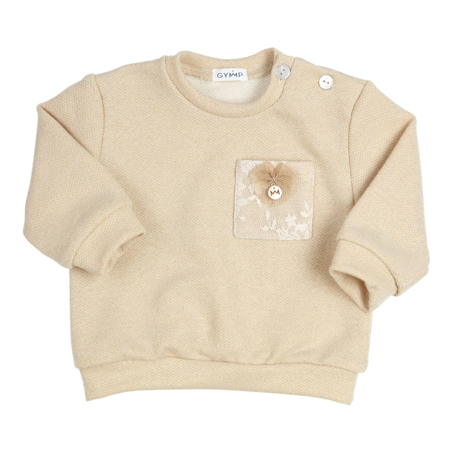 SWEATSHIRT PIPPA - GOLD