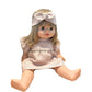 PUPPE Zoe - mit Kleid & Stirnband Nude