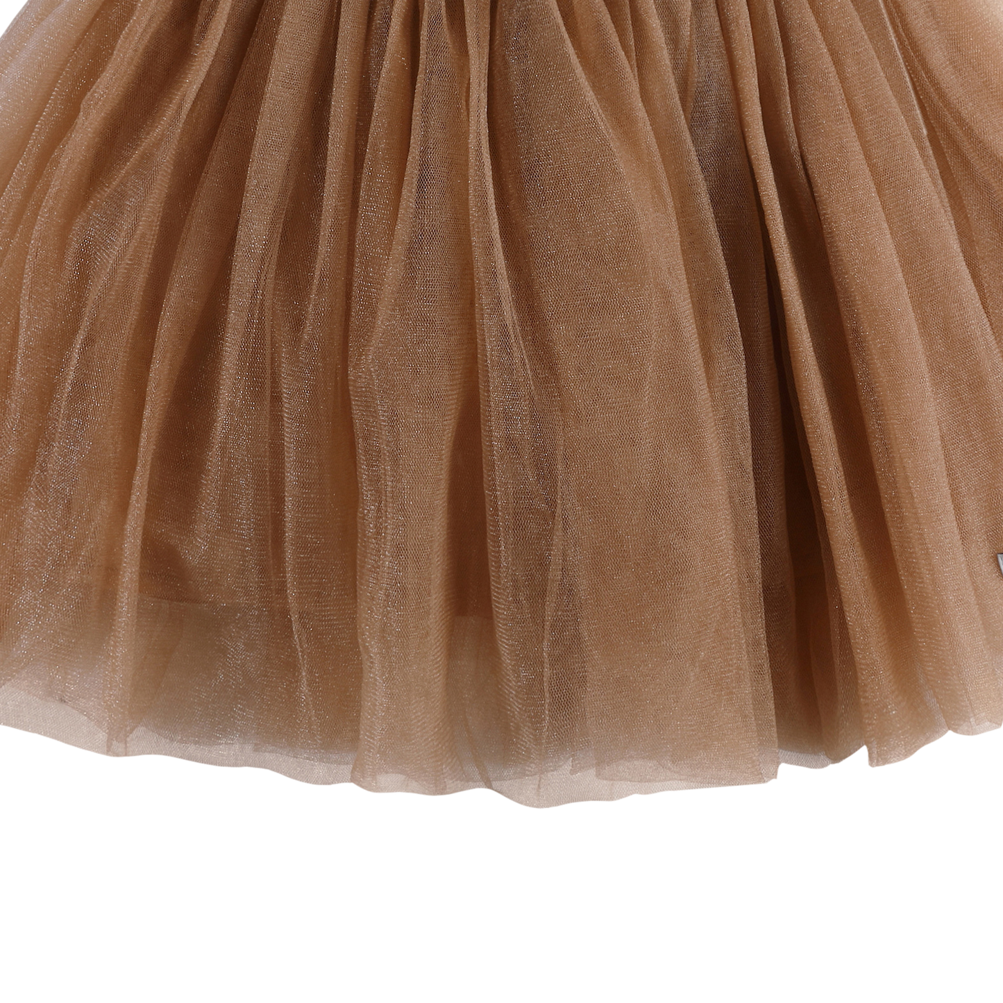 Donsje Tulle Skirt - Warm Sand Metallic