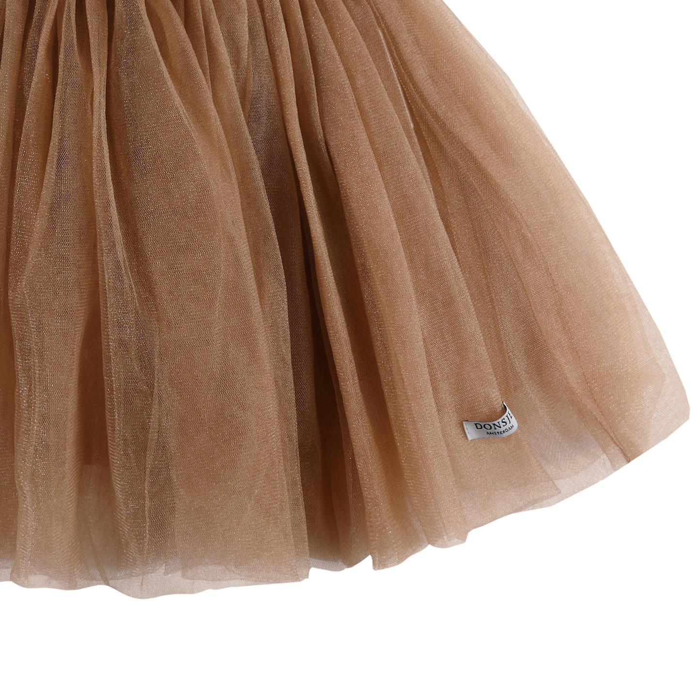 Donsje Tulle Skirt - Warm Sand Metallic