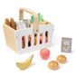MUSTERKIND SHOPPING BASKET - WHITE with content