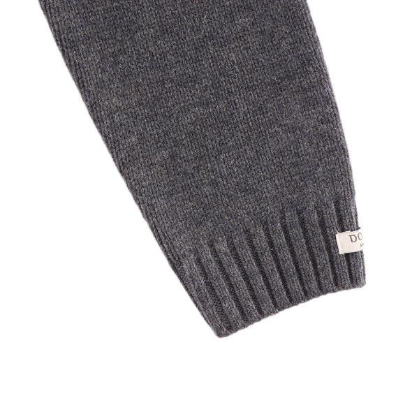 Fionn Merino Wool Sweater - Cloudy Grey Melange