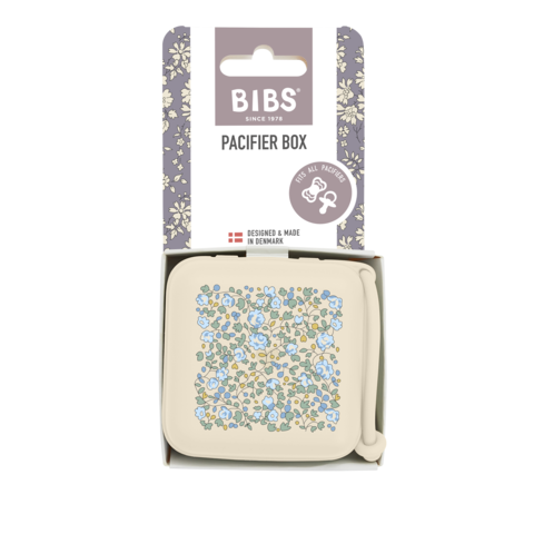 BIBS x LIBERTY SCHNULLERBOX - Eloise Ivory