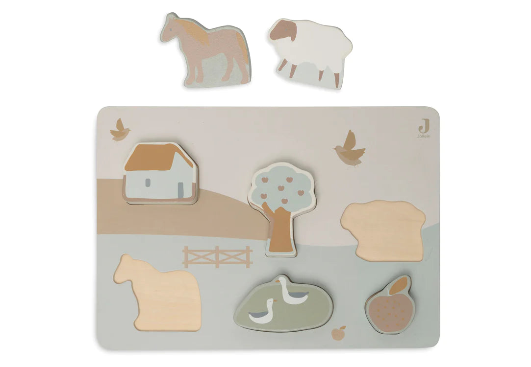 PUZZLE AUS HOLZ - FARM