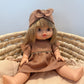 PUPPE Zoe - mit Kleid & Stirnband