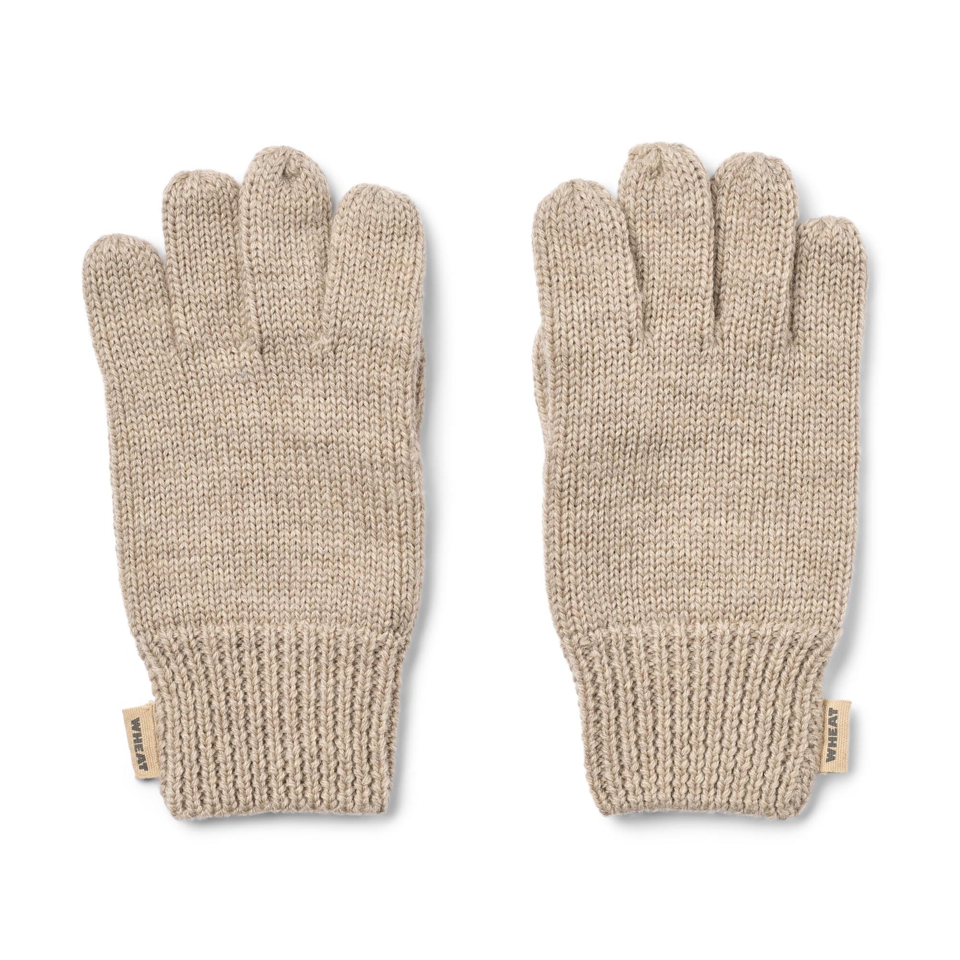 kinder handschuhe warm Wheat Strick Handschuhe warm sand melange – Kindertraum