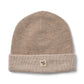Mütze aus Merinowolle - Grey Camel Melange