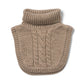 Gestrickter Halswärmer - Grey Camel Melange