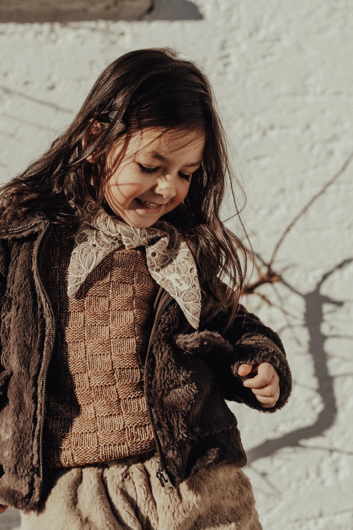Jacke | Isabeau | Brown choco