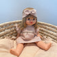 PUPPE Zoe - mit Kleid & Stirnband Nude