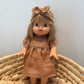 PUPPE Zoe - mit Kleid & Stirnband