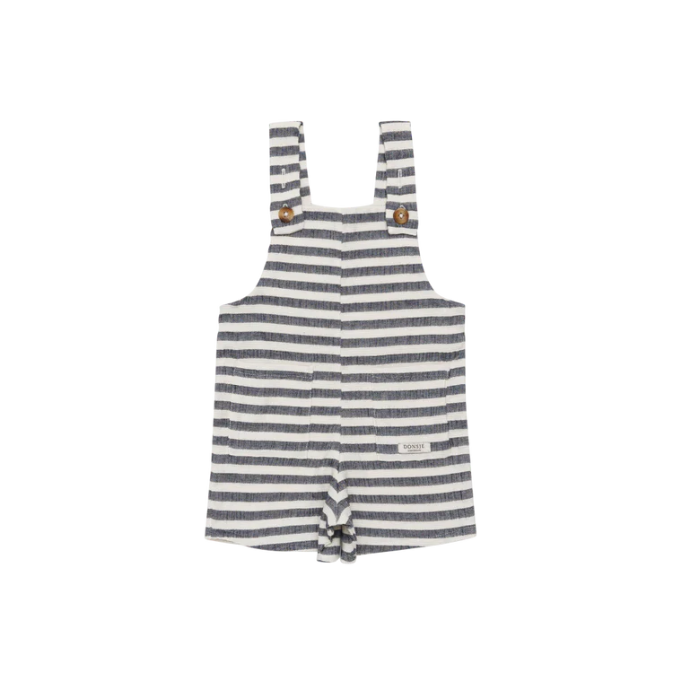Dann Overalls | Blue Marine - White Striped