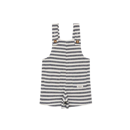 Dann Overalls | Blue Marine - White Striped